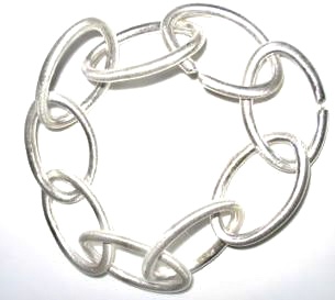 Armband med integrerat lås i 925 sterling silver (tillfälligt slut)